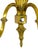 Vintage Pair of Brass & Copper Neoclassical Double-Arm Wall Sconces With Pleated Silk Shades For Sale - Image 6 of 18