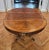 Mid-Century Modern Mid-Century Round to Oval Walnut Extendable Dining Table For Sale - Image 3 of 11