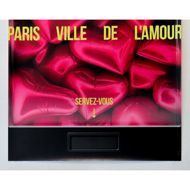 Contemporary 2026 French Ville De Paris Poster - Paris Ville De l'Amour (Balloons) For Sale - Image 3 of 3