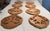 Mid 20th Century Wood Trivets- Set of 8 For Sale - Image 9 of 10