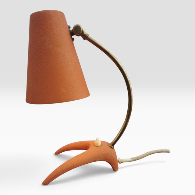 Metal Vintage Swedish Desk Lamp, 1950s For Sale - Image 7 of 7
