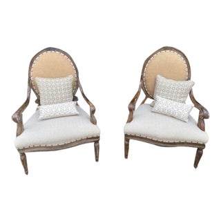 1980s Louis XV Chairs - Set of 2 For Sale