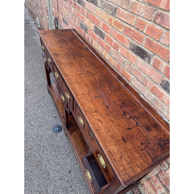 19th Century English Dresser Base For Sale - Image 10 of 12