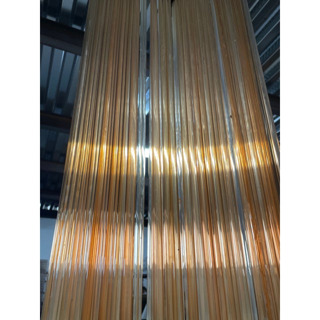 Pendant Lamp with Pink Glass Rods, 1970s For Sale - Image 15 of 18