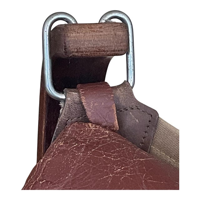 Falcon Chair & Ottoman by Sigurd Ressell 1970s Brown Leather Bentwood Frame For Sale - Image 10 of 11