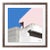 “Cascais 02” Giclee Archival Pigment Print 18x18 Framed in Walnut For Sale