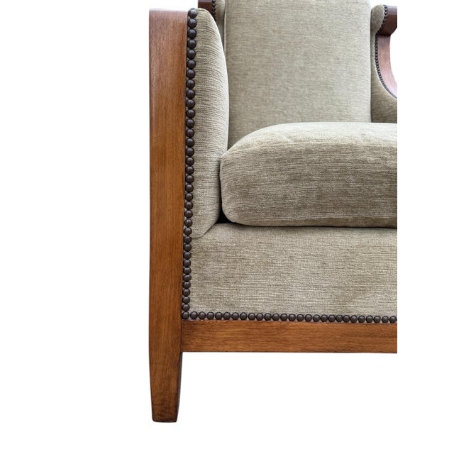 Wood Dessin Fournir London Club Chair For Sale - Image 7 of 9