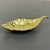 Signed 1940's Virginia Metalcrafters Solid Brass Hydrangea Leaf Sculpture Ships quickly via USPS!