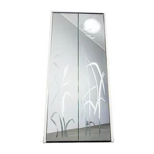Decorated Backlit Hall Mirror, 1970s