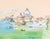 Raoul Dufy La Pointe De La Douane Venise Giclee LTD Edition For Sale