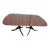 1980s Kittinger Mahogany “the Richmond Hill Collection“ Extension Dining Table With 4 Leaves For Sale