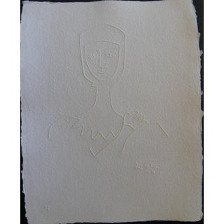 Jean Cocteau, Le chevalier, Etching For Sale