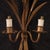 French Gilded Iron Wall Lights, 1960, Set of 2 For Sale - Image 6 of 13