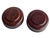 Vintage Hand Turned Brazilian Rosewood Catchall/Trinket Bowls, a Pair For Sale In Miami - Image 6 of 10