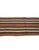 Striped Brown Vintage Kilim Runner - 2`6″ X 8`2″ fT. For Sale In Los Angeles - Image 6 of 6