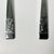 1970s Vintage Boho Chic Chippendale Stainless Steel Petit Four Serving Forks - Set of 3. For Sale - Image 5 of 9