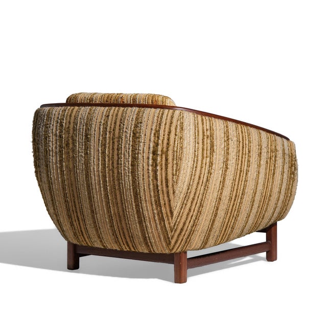 Wood R Huber Mid Century Danish Teak Chair For Sale - Image 7 of 9