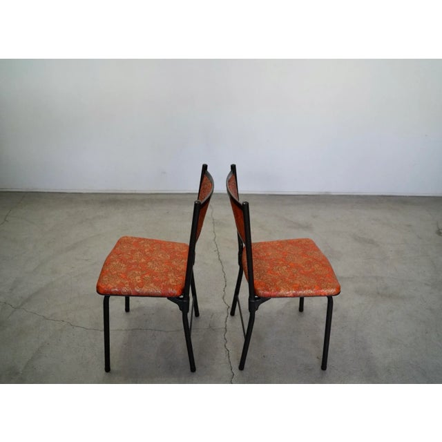 1960's Mid-Century Modern Folding Dining Chairs - a Pair For Sale - Image 4 of 13