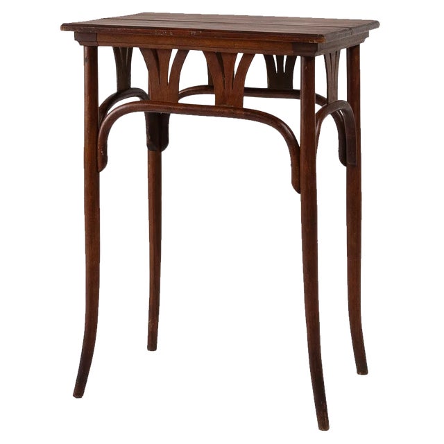 Art Nouveau Side Table in Bentwood by J. & J. Kohn, Austria, 1890s For Sale