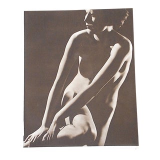 Vintage Mid Century Nude Photogravure For Sale