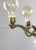 Art Deco Brass & Glass Chandelier For Sale - Image 14 of 15