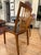 Pair of Organic Modernism Dining Chairs For Sale - Image 4 of 7