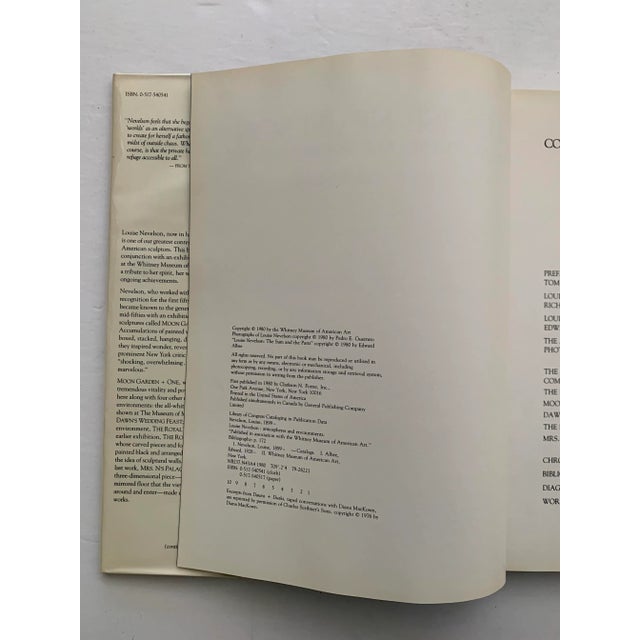 American 1980 1st Edition Louise Nevelson: Atmospheres and Environments, Clarkson Potter Book For Sale - Image 3 of 6