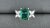 2.83 Ct Gia Certified Zambian Emerald & Diamond Ring Size 6.5 For Sale - Image 4 of 9