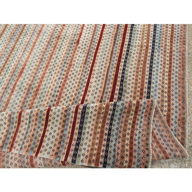 Galerie Shabab Collection Mid-20th Century Turkish Anatolian Accent Rug For Sale - Image 9 of 10