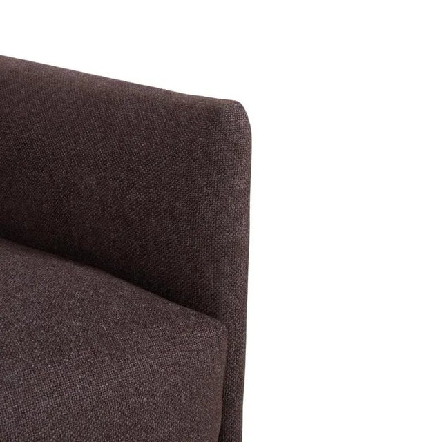 Cor Avalanche Fabric Three-Seater Grey Manual Function Sofa Couch For Sale - Image 6 of 17