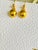 A stunning pair of vintage Gurhan 24k Spell Gold single drop earrings, original alloy, non-recycled gold, brand new —...