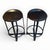 Contemporary Holly Hunt Pepper Swivel Bar Stools- A Pair For Sale - Image 3 of 7