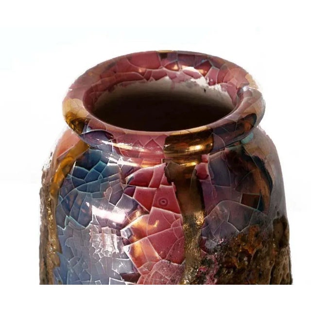 Sardinian Vintage Ceramic Vases by Claudio Pulli, Set of 2 For Sale - Image 6 of 8