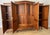 Vintage French Louis XVI Style Carved Oak 4-Door Armoire For Sale - Image 11 of 12
