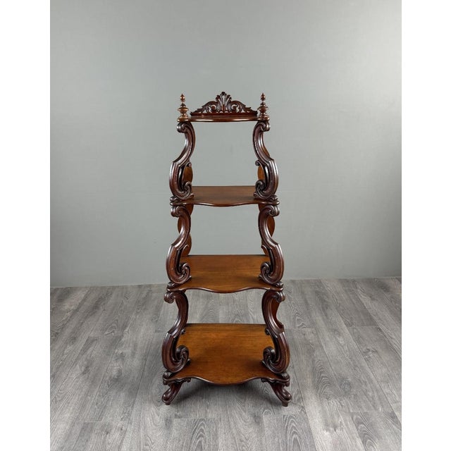 19th Century Carved Oak Shelf For Sale - Image 12 of 12