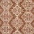 Contemporary SAMPLE - Schumacher Berkeley Hand Printed Silk Fabric In Chestnut For Sale - Image 3 of 6