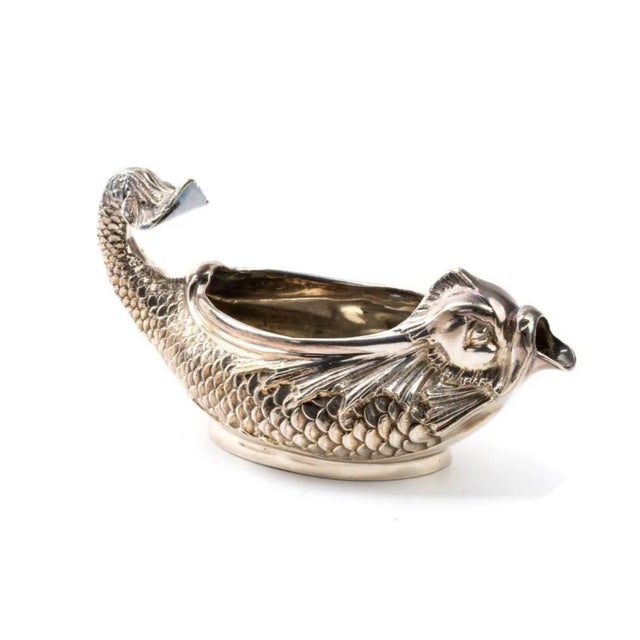 20th Century Silver Milk Jug in the Form of a Fish from Tiffany & Co. For Sale - Image 5 of 5