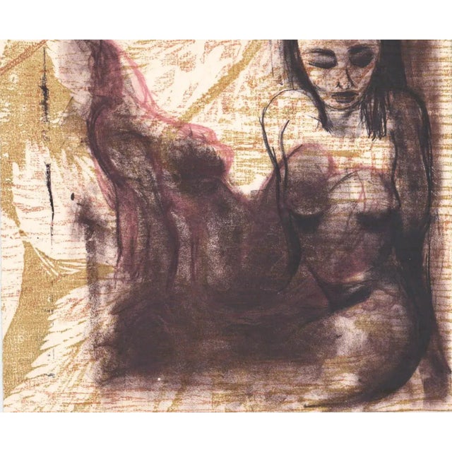 Figurative 1990s Female Nude Serigraph For Sale - Image 3 of 3