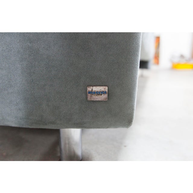 Negresco Sofa in Moiré Velvet by Bernard Massot for Neology France, 1990s For Sale - Image 16 of 18