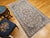 Textile Vintage Persian Nain Area Rug, Hand-Knotted Wool & Silk, Floral Pattern, 4x7, Ivory & Blue For Sale - Image 7 of 17
