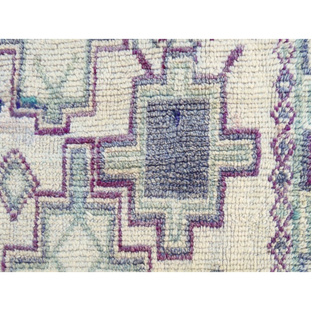 1970s Vintage Boujad Rug For Sale - Image 10 of 12