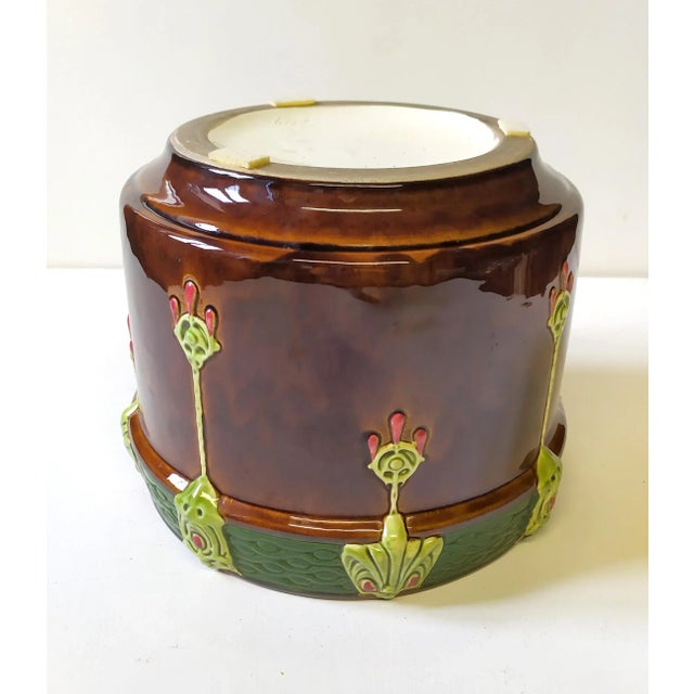 Austrian Art Nouveau Cachepot, 1900s For Sale - Image 4 of 10
