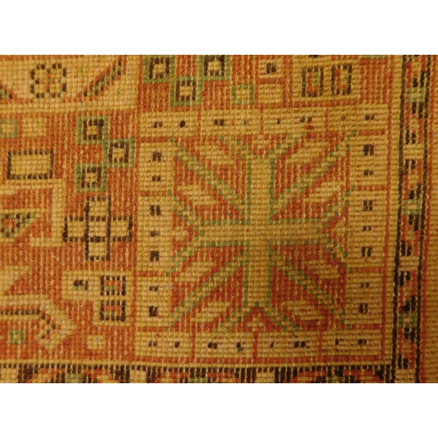 1990s Vintage Geometric Style Rug. 3'3"x 5'2" For Sale - Image 10 of 13