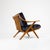 Cherry Wood and Velvet Armchair, 1960s For Sale - Image 13 of 15