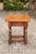 Italian 1870s Walnut Side Table with Dentil Molding, Drawer and Turned Base For Sale - Image 11 of 11