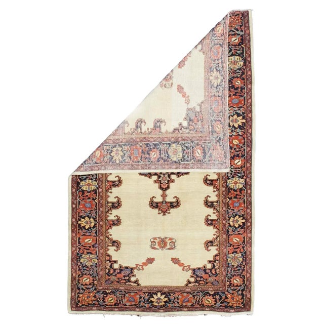 Extremely Fine Antique Persian Farahan Sarouk Rug 4’3” x 6’9”. The scatter and room size pieces made in the...