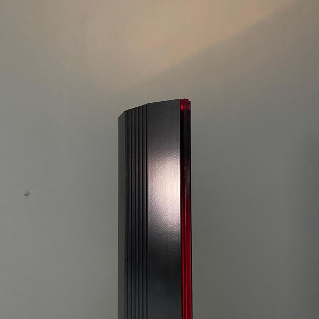 Italian Modern Totem Metal and Plastic Floor Lamp, 1980s For Sale - Image 16 of 18