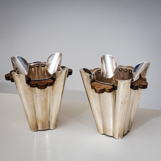 Pair of “Camille” Champagne Coolers by Bořek Šípek by Drade, 1991 For Sale - Image 12 of 18