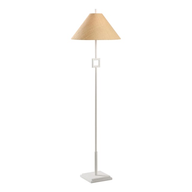 Overhill Floor Lamp - Matte White For Sale