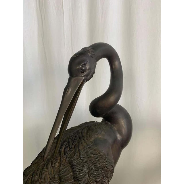 East Asian Cranes, Set of 2 For Sale - Image 4 of 8